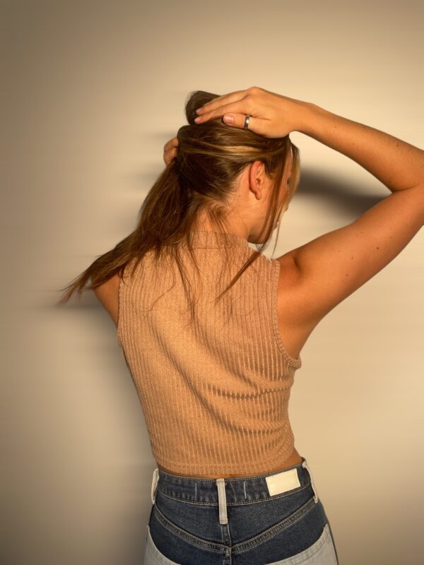 Crop top beige - Image 2